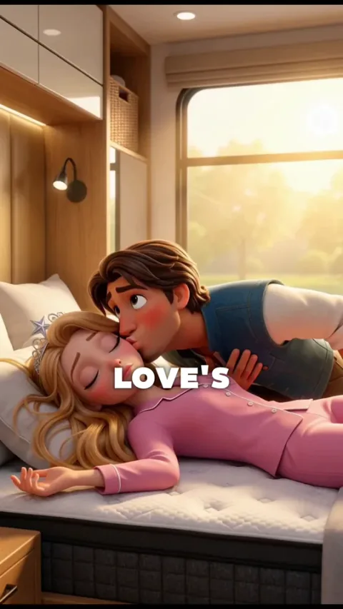 The finished ad at the line I leaned in for true love’s kiss