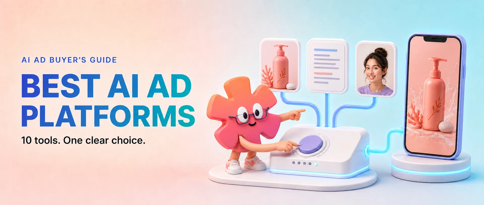 What are the best platforms for making AI ads?